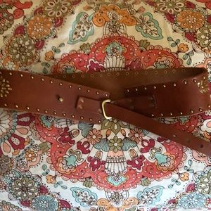 A&F leather belt